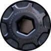 Vis de Pédalier auto-extractrice OAK pour Sram DUB M18/M30 Gris