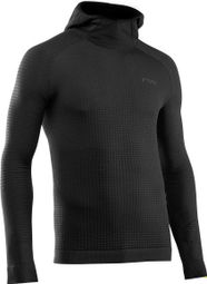 Nothwave Route Knit Hoodie Zwart