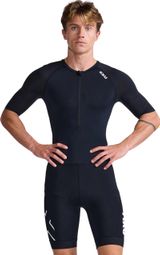 2XU Core Sleeved Trisuit Negro