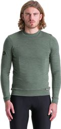 Langärmeliger Pullover Santini Impetus Merino Grün