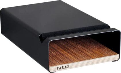 Parax S-Rack L Supporto da parete nero/noce