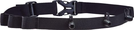 Cinturón con dorsal para correr Kiprun Negro