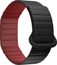 Pulsera de repuesto para Polar Loop, de silicona, negra/roja