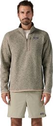 Polaire Patagonia Better Sweater 1/4 Zip Beige Homme