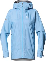 Haglöfs L.I.M Airak 2.5L Waterdichte Jas Blauw Dames