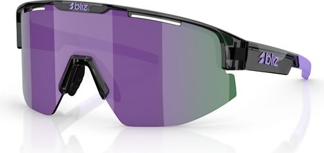 Bliz Matrix Occhiali piccoli di cristallo nero/viola