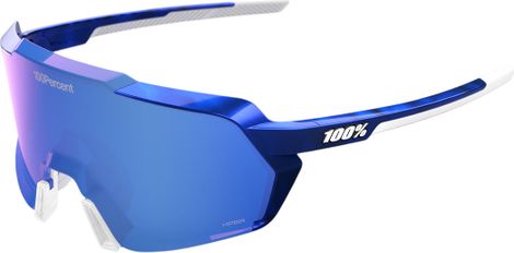 Lunettes 100% Korbin RBH Gloss Blue Holographic - HiPER Royal Blue Mirror