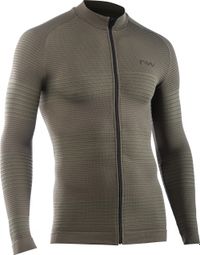 Northwave Trip Knit Long Sleeve Jersey Groen