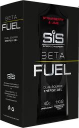 Gels énergétiques SIS Beta Fuel Fraise/Citron vert - 6x60ml