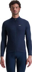 <p>Maillot de</p>manga larga Santini Pure Azul