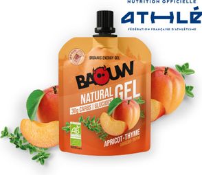 Gel energético natural de albaricoque y tomillo Baouw 85 gramos