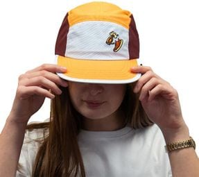 BV SPORT 5 Panel ''DBDB'' Cap Orange/Bordeaux