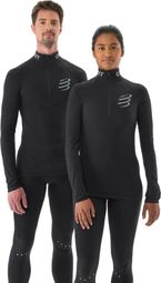 Baselayer Compressport 3D Thermo 1/2 Zip Noir