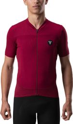Kurzarm Trikot LeBram Ventoux Bordeaux