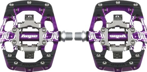 Pair of Hope Union GC Purple Automatic Pedals