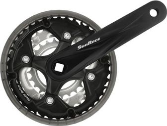 PEDALIER 24X34X42 SUNRACE 152mm 7 / 8 V .