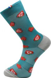 Calcetines Rafa'l Funny Strawberry Azul