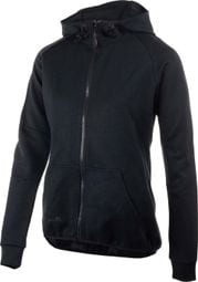 Hoodie Zippe Rogelli Training - Femme - Noir