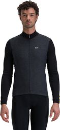 Santini Pure Long Sleeve Jersey Zwart