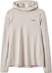 RAB Force damesshirt met lange mouwen, wit 
