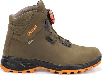 Chaussures de randonnée Chiruca Cares Boa Hi-Vis - GoreTex - Vibram - Vertes