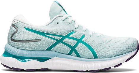 Asics Gel Nimbus 24 Running Schuh Blau Damen