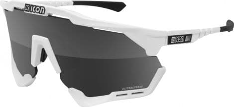 Scicon Sports Aeroshade XL Lunettes De Soleil De Performance Sportive (Scnpp Multimiror Silver/Luminosité Blanche)