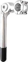 POTENCE REGLABLE PLONGEUR D22.2 L85 UNO ALU ARGENT OUVRABLE 0 A 60° (CINTRE 31.8)