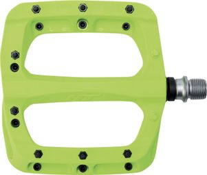 Coppia di Pedali HT nylon PA03A verde 802C