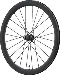 Roue Shimano WH-RS710-TL-F12 route carbone tubeless disque 46 mm