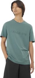 Salomon Green Logo short-sleeve T-shirt for men