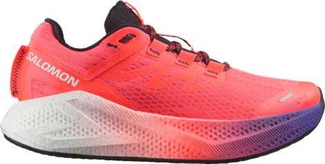 Zapatillas de running Salomon Aero Glide 3 Rojo/Violeta, Mujer