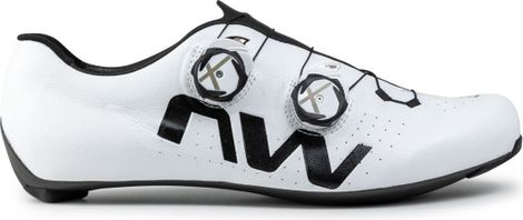 Zapatillas Carretera Northwave Veloce Extreme Negro/Blanco | T43 1/2 | Producto Reacondicionado