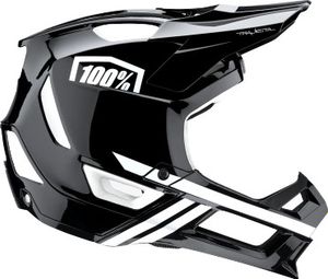 Casco Integral 100% Trajecta Fidlock SP21 Negro / Blanco