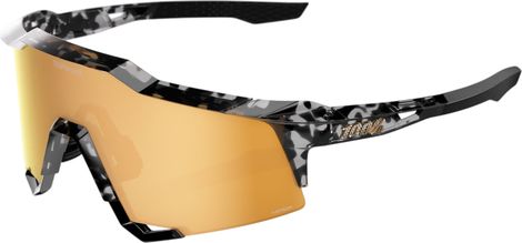 Occhiali da sole 100% Speedcraft Money Mike 24K Gold a specchio