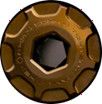 OAK zelfuitdraaiende trapasbout voor Sram DUB M18/M30 
