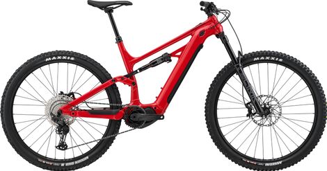 Bicicleta de montaña eléctrica Cannondale Moterra Neo S1 Shimano SLX/XT 12V 630 Wh 29'' Roja con doble suspensión