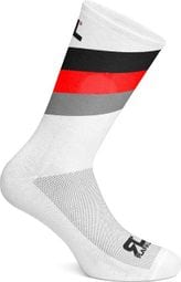 Calcetines Rafa'l Stripes Blanco / Negro / Rojo
