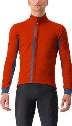 Castelli Entrata Long Sleeve Jacket Rot/Blau