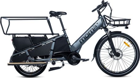 Cargobike Électrique  E-Long Tail  Aluminium  SHIMANO ALTUS 7v  Autonomie jusqu'a 90km  Baterrie 48V 13Ah