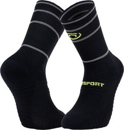 Chaussettes BV Sport Reflect Noir/Jaune 