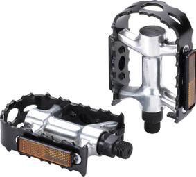 BBB pedals BigFeet Black/Silver