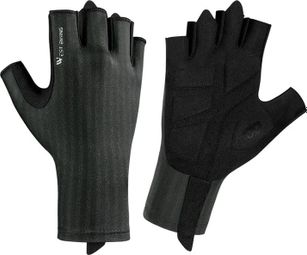 Gants antidérapants unisexes  respirants  demi-doigts - Noir