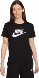 Nike Sportswear Essentials Women's Short-Sleeve T-Shirt in Black/White
