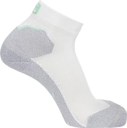 Calcetines bajos Salomon Speedcross Ankle gris blanco unisex