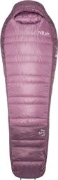 RAB Alpine -12°C Purple Women's Long Sleeping Bag 