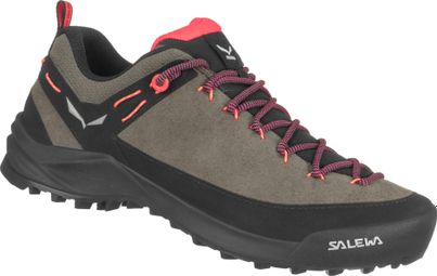 Dameslaarzen Salewa Wildfire Leer Bruin/Zwart