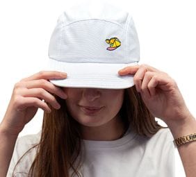 BV SPORT 5 Panel Cap ''DBDB'' Weiß