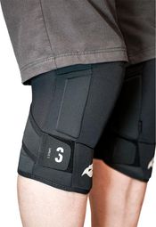 Bluegrass 3Straps MTB kniebeschermers zwart