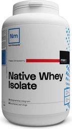 Whey Native Isolate Low Lactose (1 5kg) - Nutrimuscle - Fraise -  Whey Isolate